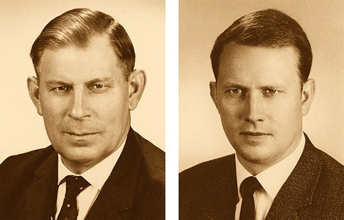 Josef und Sohn Heinrich J. Kesseböhmer