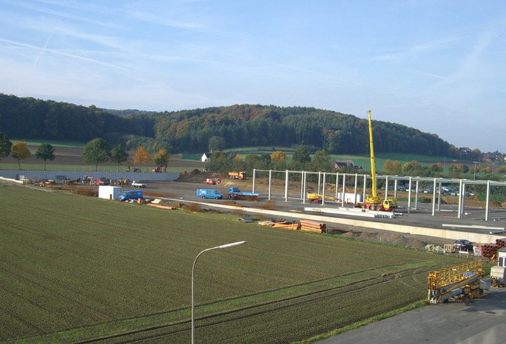 Bau Galvanikanlage in Bad Essen 2008